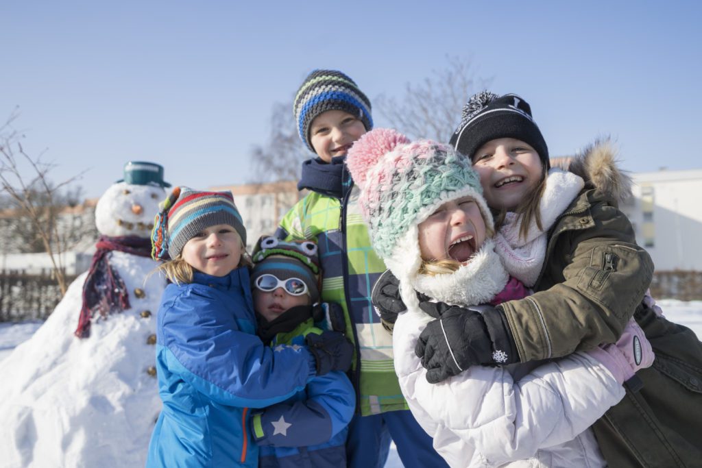 Kindergeburtstag im Winter