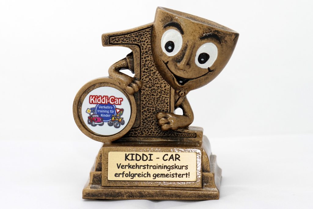 Kiddi-Car Quadfahren Pokal Mitgebsel