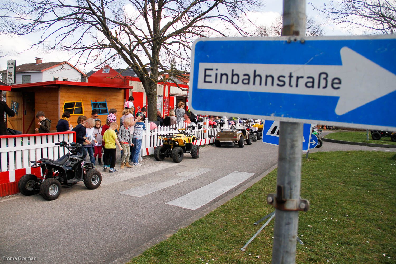 Kiddi-Car Quadfahren Ostern einbahnstrasse