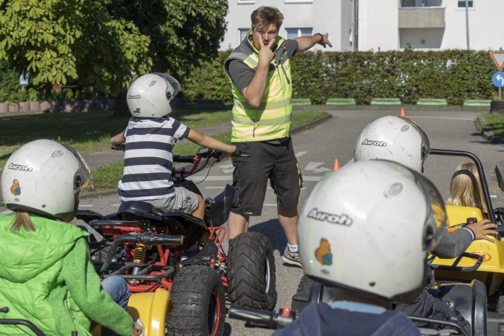 Kiddi-Car Quadfahren verkehrserziehung 0354