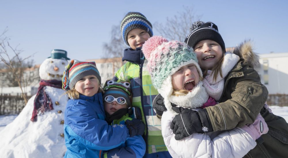 Kindergeburtstag im Winter